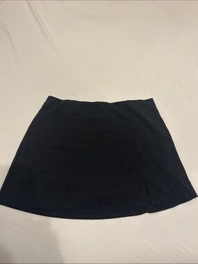 American Eagle Cotton Black Mini Skirt
